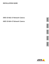 Axis Communications Q1602-E Manual de usuario