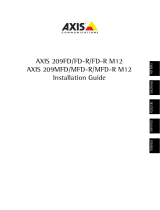 Axis Communications 209 MFD-R Manual de usuario