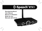 B-Speech RTX1 Manual de usuario