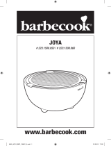 Barbecook Joya Black El manual del propietario