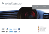 Barco projectiondesign F10 wuxga Manual de usuario
