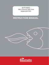 Baumatic BHTP400SS - 33801342 Manual de usuario