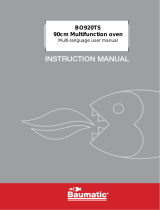 Baumatic BO920TS - 33701358 Manual de usuario