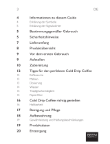 Beem Cold Drip Kaffeebereiter Manual de usuario