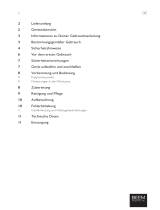 Beem MILK-PERFECT Induktions-Milchaufschäumer Manual de usuario