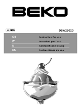 Beko DSA25020 Ficha de datos