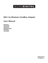 Belkin MICRADIGITAL F5D7010eaE Manual de usuario
