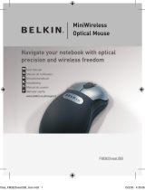 Belkin SOURIS OPTIQUE MINI-WIRELESS #F8E825EAUSB Manual de usuario