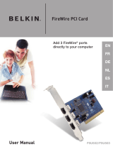 Belkin FIREWIRE F5U503 Manual de usuario