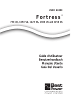 Best Power Fortress 1425 VA Guía del usuario