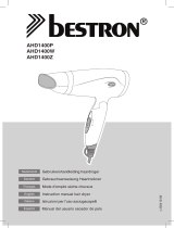 Bestron AHD1400Z Manual de usuario