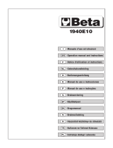 Beta 1940E10 Instrucciones de operación