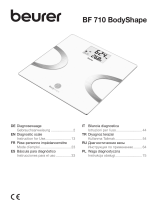 Beurer BF710 White/Teal Manual de usuario