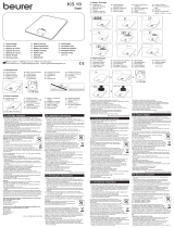 Beurer KS 19 Slate Manual de usuario