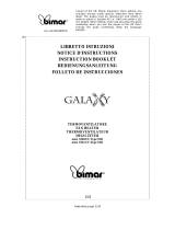 Bimar GALAXY S340/S341 El manual del propietario