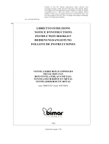 Bimar VBM35.EU Manual de usuario