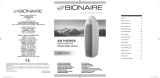 Bionaire BAP9424 -  2 Manual de usuario