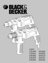BLACK+DECKER CD501 Manual de usuario