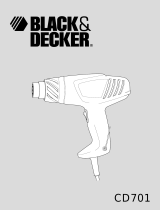 BLACK+DECKER CD701 El manual del propietario