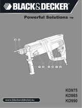 Black & Decker KD975 Manual de usuario