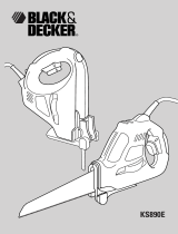 Black & Decker ks 890 e scorpion Manual de usuario