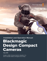 Blackmagic Design Compact Cameras  Manual de usuario