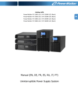 BlueWalker PowerWalker VFI 1000 LCD/UK Especificación