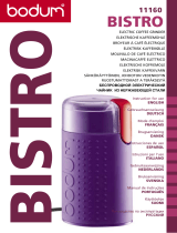 Bodum Bistro 11160 Manual de usuario
