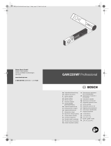 Bosch GAM220MF Professional El manual del propietario