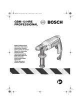 Bosch GBM 13 HRE Instrucciones de operación