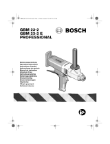 Bosch GBM 23-2 Instrucciones de operación
