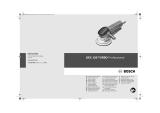 Bosch GEX 150 Turbo Professional Instrucciones de operación