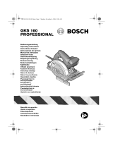 Bosch GKS 160 El manual del propietario