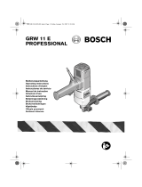 Bosch GRW 11 E Professional Instrucciones de operación