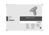 Bosch GSR 10.8 2 LI El manual del propietario