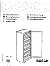 Bosch GSU8003 Manual de usuario