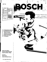 Bosch KIF2440 Kühlschrank El manual del propietario