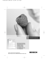 Bosch KSV32370 Manual de usuario