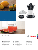 Bosch MCP72GPB Manual de usuario