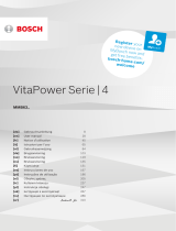 Bosch VitaPower MMB63 Serie Instrucciones de operación