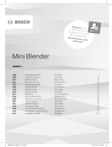 Bosch MMBP1000 Manual de usuario