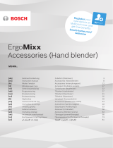Bosch ErgoMixx MSM6 Instrucciones de operación