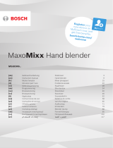 Bosch MAXOMIXX MS8CM61V5 El manual del propietario