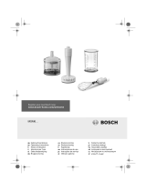 Bosch MSM6 Serie Manual de usuario