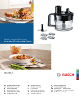 Bosch MSM6S El manual del propietario