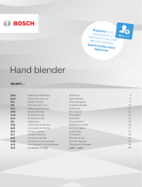 Bosch MSMP1000 Manual de usuario