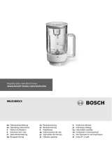 Bosch MUZ4MX3(00) Manual de usuario
