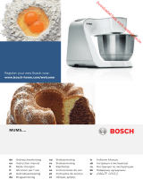 Bosch MUM5 1000W WHITE SILVER MUM58257 El manual del propietario