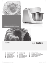 Bosch MUM50123 Manual de usuario