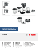 Bosch MUM58257/06 El manual del propietario